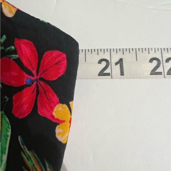 Old Navy Floral Summer Dress XL Lightweight & Breezy Sundress Parrot Bird Print - Picture 10 of 13